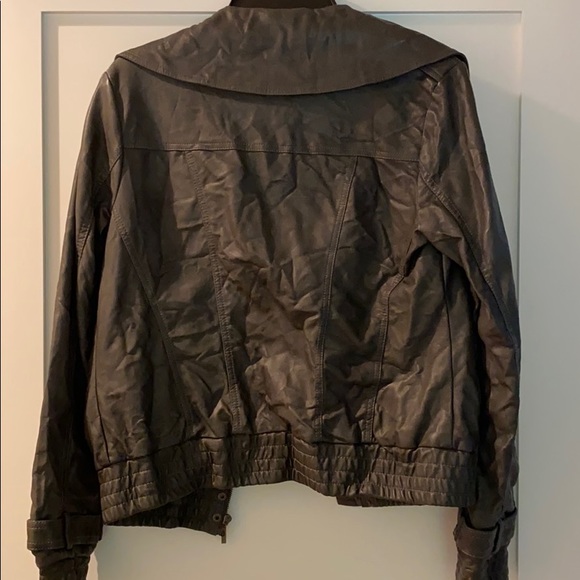 Brown Bomber Jacket - Picture 4 of 5
